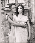 Leonard Hicks and Jane White in the 1965 Central Park production of Troilus and Cressida
