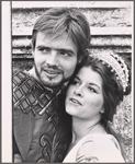 Richard Jordan and Flora Elkins in the 1965 Central Park production of Troilus and Cressida