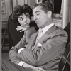 Anne Bancroft and Dana Andrews in the stage production Two for the Seesaw