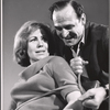 Janet Ward and Milt Kamen in the stage production The Typists [and] the Tiger