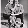 Janet Ward and Milt Kamen in the stage production The Typists [and] the Tiger