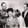 Janet Ward, Milt Kamen, Claire Nichtern, Anne Jackson and Eli Wallach in the stage production The Typists [and] the Tiger