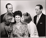 Janet Ward, Milt Kamen, Claire Nichtern, Anne Jackson and Eli Wallach in the stage production The Typists [and] the Tiger