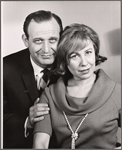 Milt Kamen and Janet Ward in the stage production The Typists [and] the Tiger