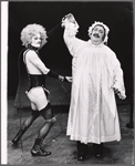 Swen Swenson and Zero Mostel in the 1974 Broadway production of Ulysses in Nighttown