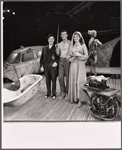 Arthur O'Connell, Anthony Franciosa and Geraldine Page in the stage production The Umbrella