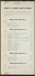 White route book