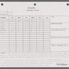 Stage manager's log