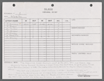 Stage manager's log