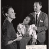 Anne Revere, Eartha Kitt and Wendell Corey in the stage production Jolly's Progress 
