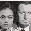 Eartha Kitt and Wendell Corey in publicity for the stage production Jolly's Progress 