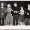 Swen Swenson, Karen Morrow, John Raitt, Susan Watson and Clifford David in rehearsal for the stage production A Joyful Noise