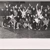 Ensemble in rehearsal for the stage production A Joyful Noise
