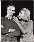 Swen Swenson and Karen Morrow in rehearsal for the stage production A Joyful Noise