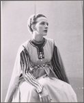 Leora Dana in publicity portrait for the 1955 American Shakespeare Festival production of Julius Caesar