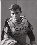 Roddy McDowall in publicity portrait for the 1955 American Shakespeare Festival production of Julius Caesar