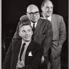 David Wayne, Robert Lewis and John Patrick in rehearsal for the stage production Juniper and the Pagans