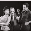 Ellen Madison, Mario Alcalde and unidentified others in rehearsal for the stage production Juniper and the Pagans