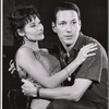 Ellen Madison and Mario Alcalde in rehearsal for the stage production Juniper and the Pagans