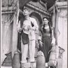 David Wayne and Ellen Madison in the stage production Juniper and the Pagans