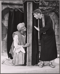 David Wayne [right] and unidentified in the stage production Juniper and the Pagans