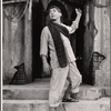 David Wayne in the stage production Juniper and the Pagans