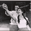 Mario Alcalde and Ellen Madison in the stage production Juniper and the Pagans