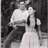 Mario Alcalde and Ellen Madison in the stage production Juniper and the Pagans