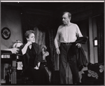 Shirley Booth and Melvyn Douglas in the stage production Juno