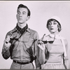 Maria Karnilova and unidentified in the stage production Kaleidoscope