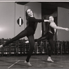 Dancers in rehearsal for the stage production Kean