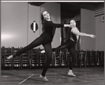 Dancers in rehearsal for the stage production Kean