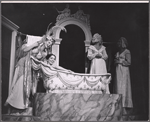 Patricia Cutts, Joan Weldon [left] and unidentified others in the stage production Kean