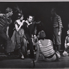 Alfred Drake [center] and unidentified others in the stage production Kean