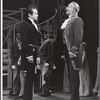 Alfred Drake and unidentified in the stage production Kean
