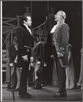 Alfred Drake and unidentified in the stage production Kean