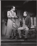 Alfred Drake and Oliver Gray in the stage production Kean