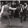 Alfred Drake [right] and unidentified others in the stage production Kean