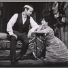 Alfred Drake and Lee Venora in the stage production Kean