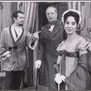 Alfred Drake, Lee Venora and unidentified [center] in the stage production Kean