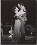 Lee Venora and Alfred Drake in the stage production Kean