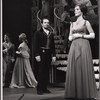 Alfred Drake and Joan Weldon in the stage production Kean