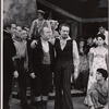 Alfred Drake, Lee Venora [center] and unidentified others in the stage production Kean