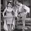 Lee Venora and Alfred Drake in the stage production Kean