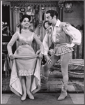Lee Venora and Alfred Drake in the stage production Kean