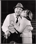 Jesse White and Anita Gillette in rehearsal for the stage production Kelly
