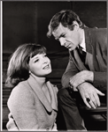 Anita Gillette and Don Francks in rehearsal for the stage production Kelly