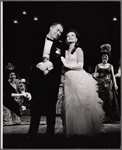 Mickey Shaughnessy and Anita Gillette in the stage production Kelly