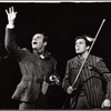 Don Francks [right] and unidentified in the stage production Kelly