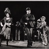 Eileen Rodgers, Mickey Shaughnessy and unidentified others in the stage production Kelly